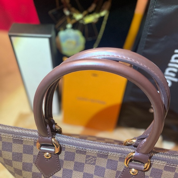 Louis Vuitton Saleya PM Damier Ebene Canvas Tote - Picture 11 of 13
